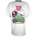 NCAA (Delta) - Bulldogs VS Longhorns Cotton Bowl T-Shirt 1999 XX-Large