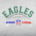 NFL (Riddle) - Philadelphia Eagles T-Shirt 1995 Medium Vitage Retro Football