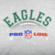NFL (Riddle) - Philadelphia Eagles T-Shirt 1995 Medium Vitage Retro Football