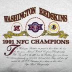NFL (Nutmeg) - Washington Redskins Super Bowl XXVI T-Shirt 1991 X-Large Vintage Retro Football