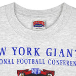 NFL (Nutmeg) - New York Giants Eastern Division T-Shirt 1990s X-Large Vintage Retro Football