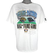 Starter - NFL Jaguars vs Panthers Hall of Fame Game T-Shirt 1995 X-Large Vintage Retro Football