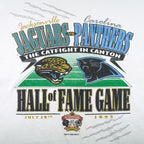 Starter - NFL Jaguars vs Panthers Hall of Fame Game T-Shirt 1995 X-Large Vintage Retro Football