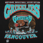 NBA (Waves) - Vancouver Grizzlies Basketball T-Shirt 1990s X-Large Vintage Retro Basketball