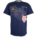 NCAA - Arizona Wildcats Single Stitch T-Shirt 1990s Large Vintage Retro