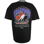 Vintage (Bulletin Athletic) - Team Canada World Junior Champions T-Shirt 1995 X-Large Vintage Retro Hockey