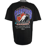 Vintage (Bulletin Athletic) - Team Canada World Junior Hockey Champions T-Shirt 1995 X-Large