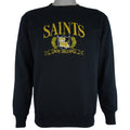 NFL (Tultex) - New Orleans Saints Embroidered Sweatshirt 1990s Medium Vintage Retro Football