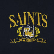 NFL (Tultex) - New Orleans Saints Embroidered Sweatshirt 1990s Medium Vintage Retro Football
