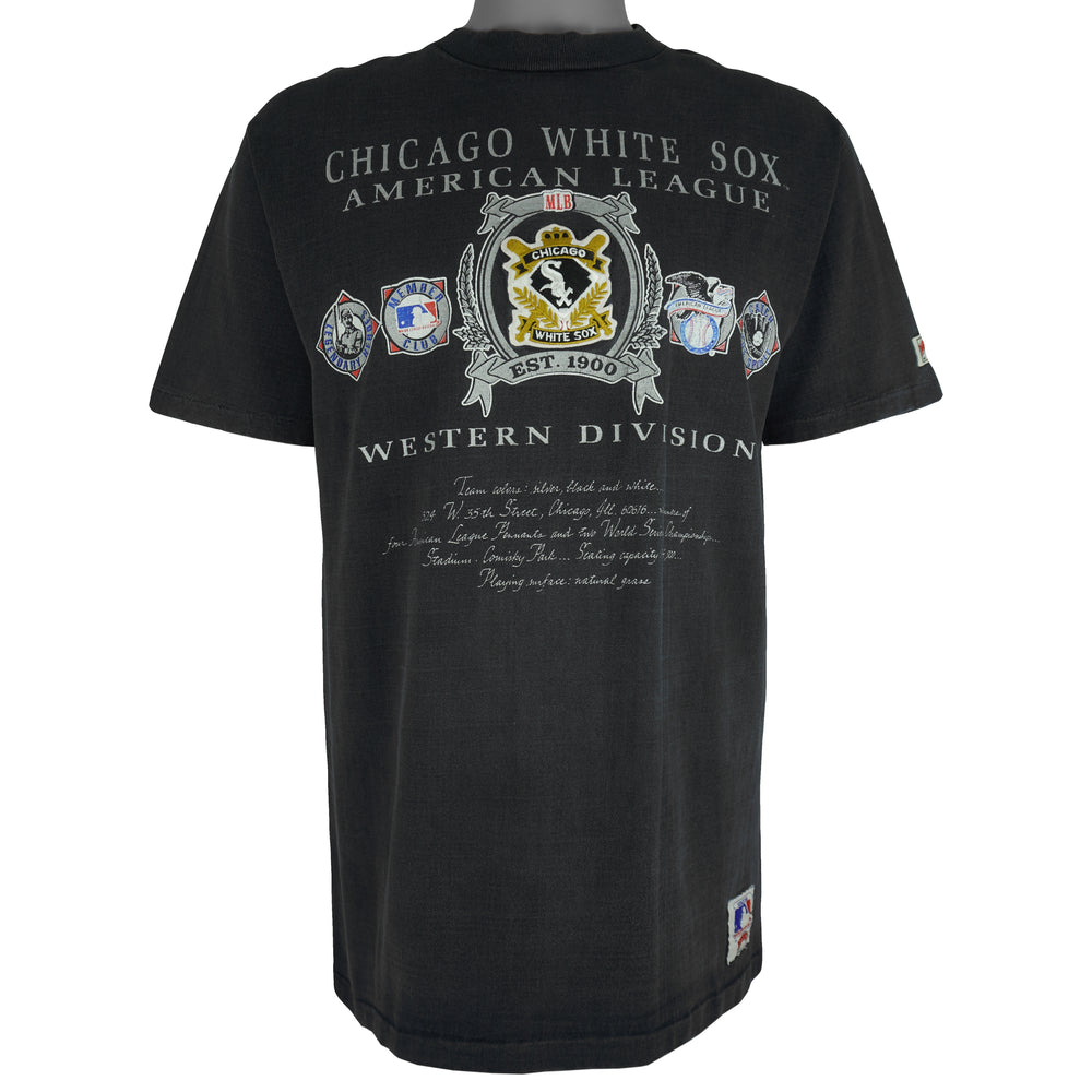 MLB (Nutmeg) - Chicago White Sox Member Club T-Shirt 1990s X-Large Vintage Retro Baseball