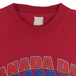 MLB (CGW) - Canada Day Blue Jays VS Mets T-Shirt 1998 Medium Vintage Retro Baseball