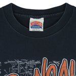 NFL (Nutmeg) - Cincinnati Bengals City Map T-Shirt 1990s Large Vintage Retro Football