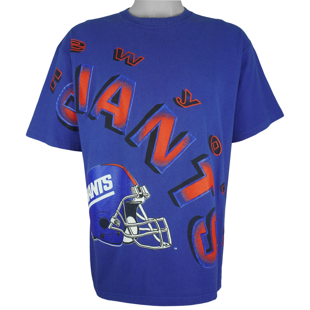 Starter (NFL) - New York Giants Sweeping Arch T-Shirt 1993 Large