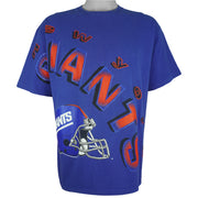 Starter (NFL) - New York Giants Sweeping Arch T-Shirt 1993 Large