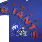 Starter (NFL) - New York Giants Sweeping Arch T-Shirt 1993 Large