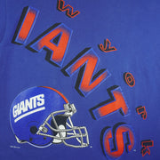 Starter (NFL) - New York Giants Sweeping Arch T-Shirt 1993 Large
