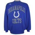 NFL (Pro Player) - Blue Indianapolis Colts Crew Neck Sweatshirt 1996 Large Vintage Retro Football
