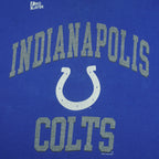 NFL (Pro Player) - Blue Indianapolis Colts Crew Neck Sweatshirt 1996 Large Vintage Retro Football