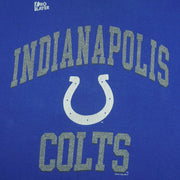 NFL (Pro Player) - Blue Indianapolis Colts Crew Neck Sweatshirt 1996 Large Vintage Retro Football
