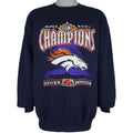NFL (Pro Player) - Denver Broncos Super Bowl 32nd Sweatshirt 1998 X-Large Vintage Retro Football