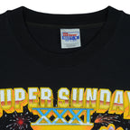 NFL - Patriots Vs Packer Super Bowl 31st Champions T-Shirt 1997 X-Large Vintage Retro Football