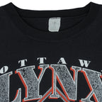 Vintage (Waves) - Ottawa Lynx Minor League Baseball T-Shirt 1993 XX-Large Vintage Retro Baseball
