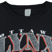 Vintage (Waves) - Ottawa Lynx Minor League Baseball T-Shirt 1993 XX-Large Vintage Retro Baseball