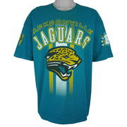 NFL (Pro Player) - Jacksonville Jaguars Single Stitch T-Shirt 1990s XX-Large Vintage Retro Football