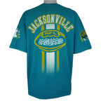 NFL (Pro Player) - Jacksonville Jaguars Single Stitch T-Shirt 1990s XX-Large Vintage Retro Football