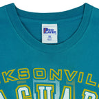 NFL (Pro Player) - Jacksonville Jaguars Single Stitch T-Shirt 1990s XX-Large Vintage Retro Football