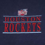 NBA (Logo 7) - Houston Rockets Embroidered T-Shirt 1990s X-Large Vintage Retro Basketball