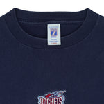 NBA (Logo 7) - Houston Rockets Embroidered T-Shirt 1990s X-Large Vintage Retro Basketball