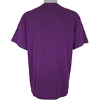 NBA (Logo 7) - Los Angeles Lakers Single Stitch T-Shirt 1990s X-Large Vintage Retro Basketball