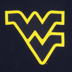 NCAA (NCC) - West Virginia Mountaineers Big Spell-Out T-Shirt 1990s Large Vintage Retro