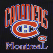 NHL (Ravens) - Montreal Canadiens Attitude On Ice Hockey Jersey 1990s Large Vintage Retro Hockey