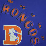 Starter - Denver Broncos Single Stitch T-Shirt 1993 X-Large Vintage Retro Football