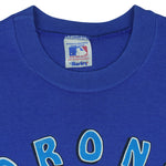 MLB (Harley) - Toronto Blue Jays Players Single Stitch T-Shirt 1992 Large Vintage Retro Baseball