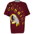 Starter - Washington Redskins Single Stitch T-Shirt 1993 X-Large Vintage Retro Football