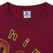 Starter - Washington Redskins Single Stitch T-Shirt 1993 X-Large Vintage Retro Football