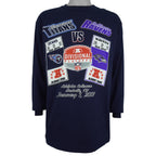NFL (M&O) - Titans vs Ravens Divisional Playoffs Tickets Long Sleeve Shirt 2001 Large Vintage Retro Football