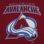 NHL (Logo 7) - Colorado Avalanche Single Stitch T-Shirt 1990s Large Vintage Retro Hockey