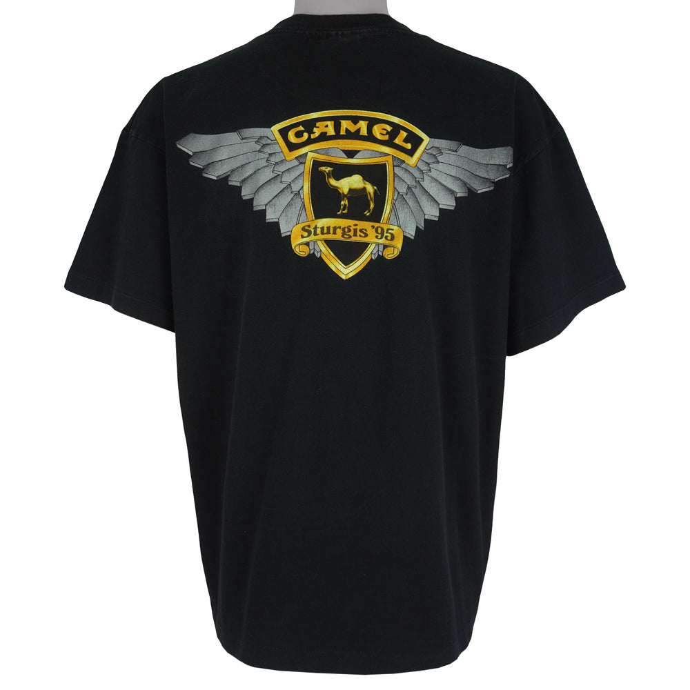 Vintage (Camel) - Black Sturgis T-Shirt 1995 X-Large Vintage Retro