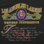 NBA (Nutmeg) - Los Angeles Lakers Western Conference T-Shirt 1990s Large Vintage Retro Basketball