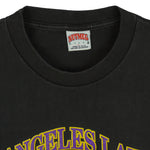 NBA (Nutmeg) - Los Angeles Lakers Western Conference T-Shirt 1990s Large Vintage Retro Basketball