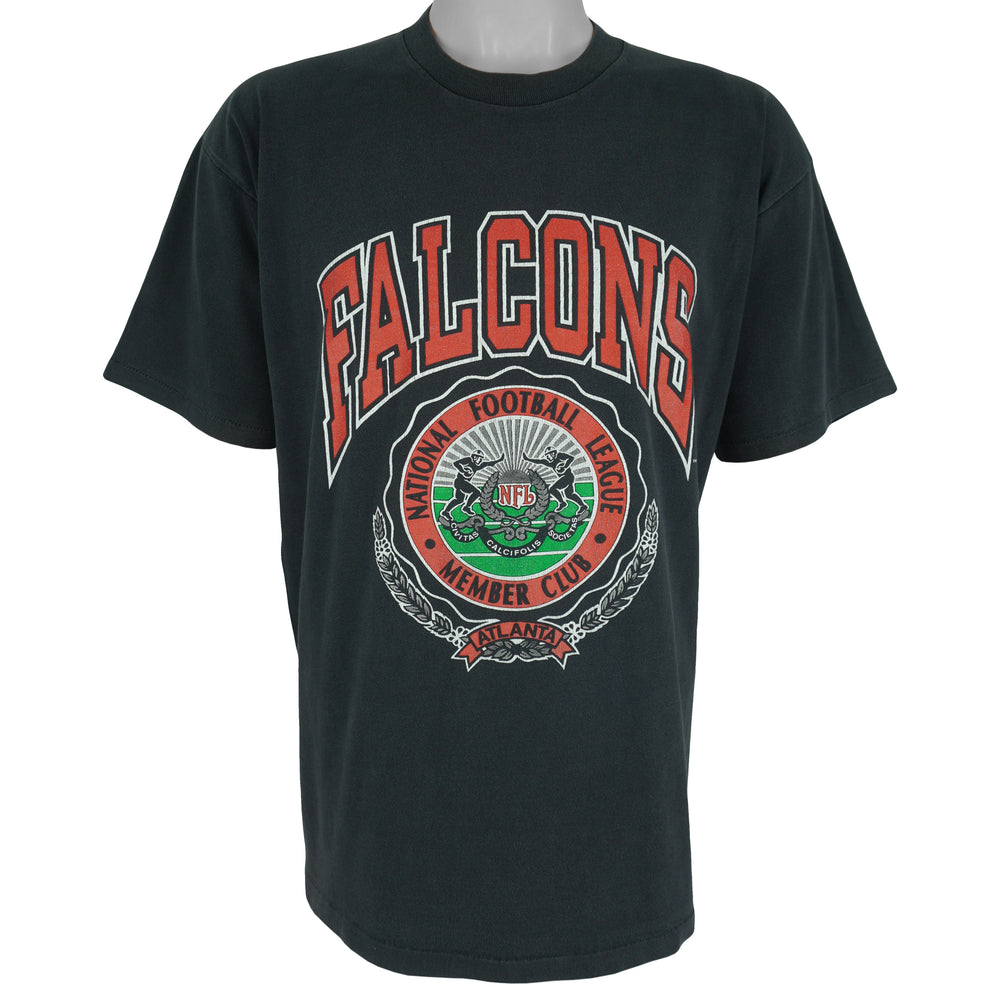 NFL (Home Team) - Atlanta Falcons Member Club T-Shirt 1990s X-Large Vintage Retro Football