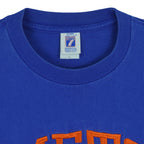 MLB (Logo 7) - New York Mets Embroidered T-Shirt 1990s X-Large Vintage Retro Baseball