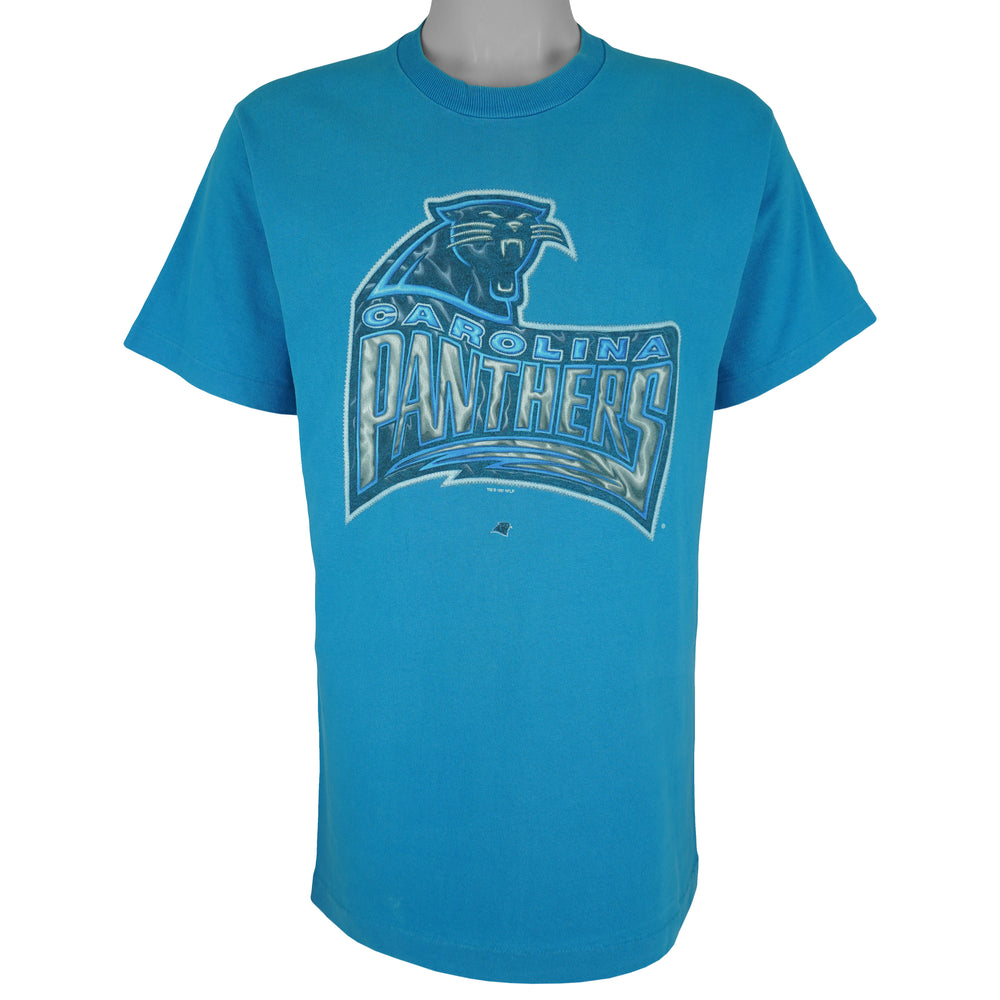 NFL (Pro Player) - Carolina Panthers T-Shirt 1997 Medium Vintage Retro Football