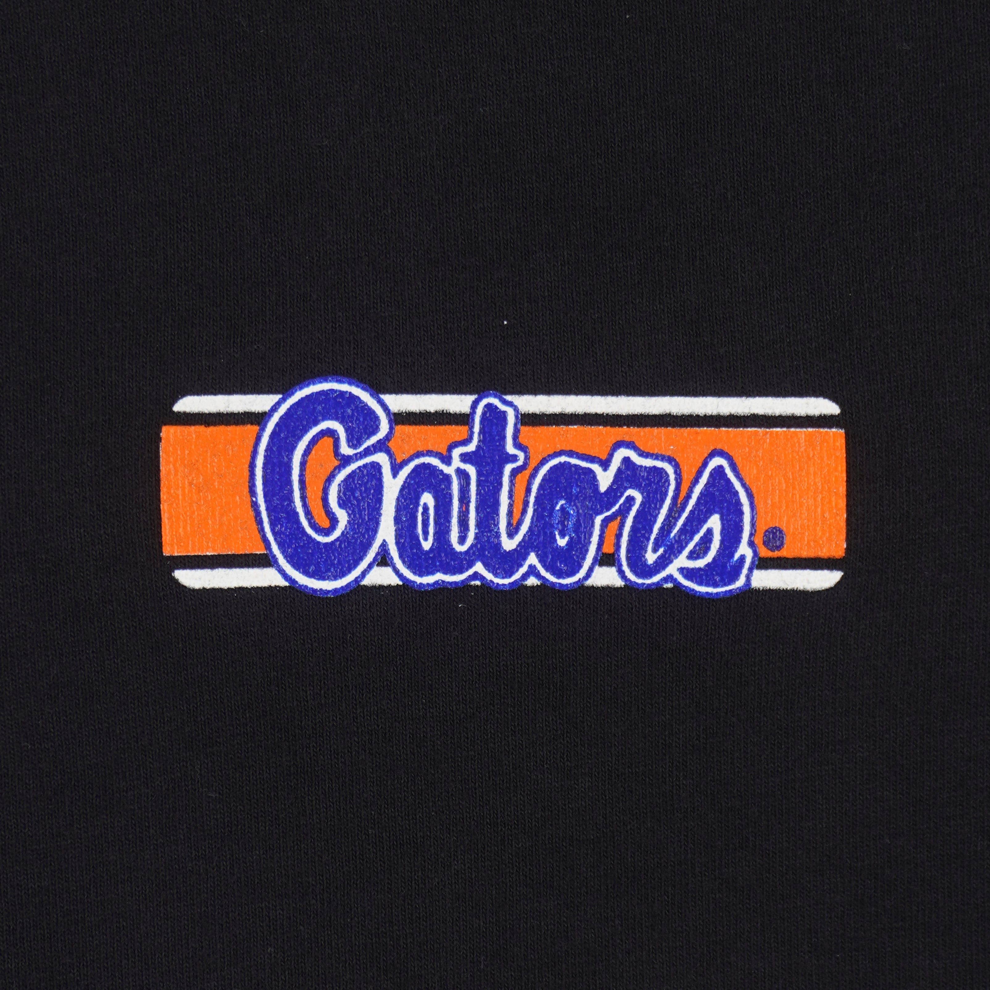 NCAA (Tultex) - Black Florida Gators T-Shirt 1990s Medium Vintage Retro