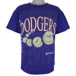 MLB (The Game) - Los Angeles Dodgers Catch The Fever T-Shirt 1990s Medium