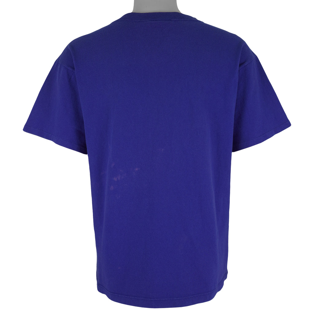 MLB (The Game) - Los Angeles Dodgers Baseball Catch The Fever T-Shirt 1990s Medium Vintage Retro Baseball